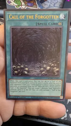 Call of the Forgotten-Ultra Rare - 1St Edition - MZMU-EN007 - Maze of Muertos... - Image 3