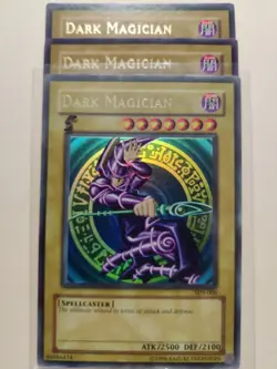 3x Yugioh! Dark Magician SDY-006 LP/MP - Image 1