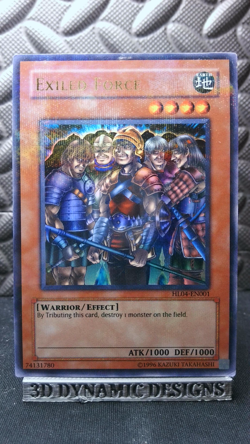 | Yugioh Exiled Force HL04-EN001 Parallel Rare Hobby League 4 HP 🔥 | - Image 1