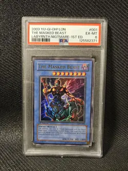 Yu-Gi-Oh Labyrinth of Nightmare the Masked Beast 1st Edition #LON-001 - Image 1