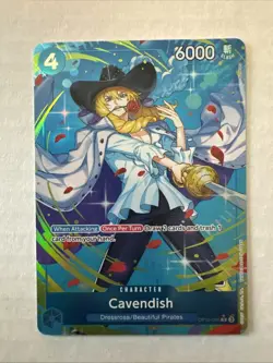 One Piece CCG Cavendish Alternative Art OP10-045 Royal Blood - Image 2