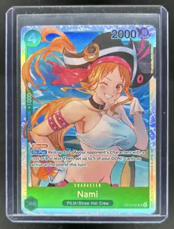 2026 One Piece Azure Sea's Seven Nami Super Rare #OP14-031 - Image 1