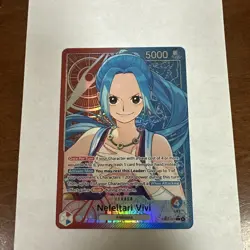 One Piece EB03 English Alt Art Leader Nefeltari Vivi EB03-001 - Image 1