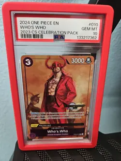 PSA 10 Who's.Who (CS 2023 Celebration Pack) ST04-010 One Piece Championship - Image 1