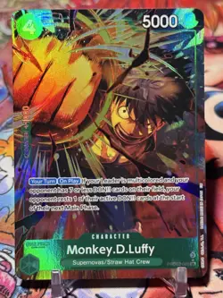 MONKEY D LUFFY - One Piece PRB02-005 - AA Alt Art Super Rare SR Premium Booster - Image 1