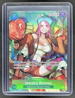 2024 One Piece 500 Years in the Future Jewelry Bonney Alternate Art #OP07-026 - Image 1