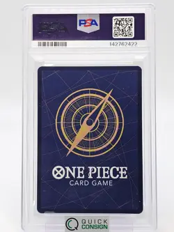 DRACULE MIHAWK 2025 ONE PIECE EN ALTERNATE ART OP12-030 PSA 10 Q0465 - Image 2