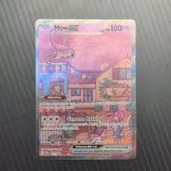 Pokemon Mew ex 053 SVP Black Star Promo Full Art Holo Card 180 HP Psychic EX - Image 1