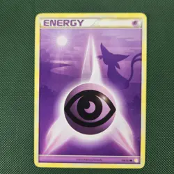 NON-HOLO MP Espeon Psychic Energy 119/123 HGSS Regular Pokemon Card - Image 1