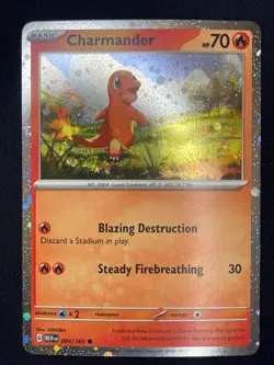 Pokemon Charmander - (Cosmos Holo) Promo Miscellaneous Cards & Products 004/165 - Image 1