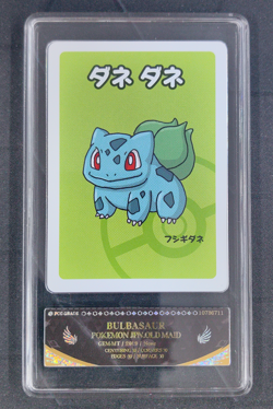 2019 Pokemon Bulbasaur Playing Card Japanese Old Maid PCG 10 - Image 1