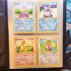Vintage 1999 Pokemon Binder Lot by WotC with assorted Shadowless Base Set Cards - Image 2