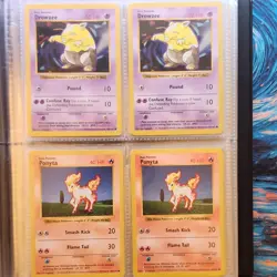 Vintage 1999 Pokemon Binder Lot by WotC with assorted Shadowless Base Set Cards - Image 5