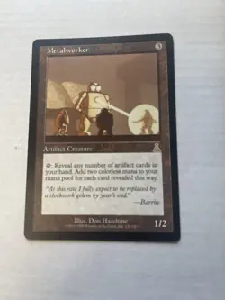 MTG Urza's Destiny Metalworker Regular Card, Good Condition, Rare - Image 1