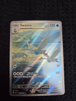 Pokemon Swanna 110/086 Holo Stage 1 Ancient Bird 2025 120 HP Card - Image 1