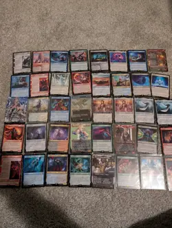 Final Fantasy Mtg Rare & Mythic Lot (40) Jumbo Cactuar Aerith Zidane Regular - Image 1