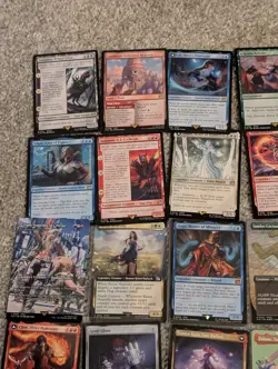 Final Fantasy Mtg Rare & Mythic Lot (40) Jumbo Cactuar Aerith Zidane Regular - Image 3