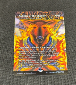 MTG MAGIC THE GATHERING FOIL ASHCOAT OF THE SHADOW SWARM TMNT SPLINTER SOURCE - Image 1