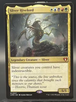 Sliver Hivelord #937- Commander Masters MTG NM - Image 1