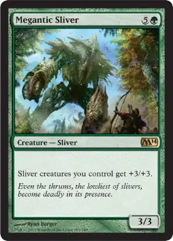 1x Megantic Sliver Light Play, English Magic 2014 MTG Magic - Image 1