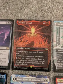 Final Fantasy Mtg Rare & Mythic Lot (6) Fire Crystal Wind Crystal Dark Crystal - Image 3