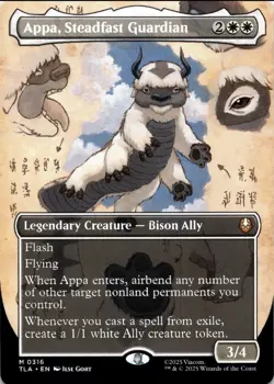 Appa, Steadfast Guardian (Borderless) Avatar: The Last Airbender - Image 1
