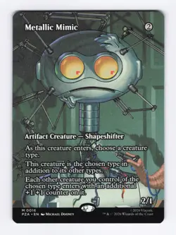 Metallic Mimic (Borderless) 0016 (M) MTG Teenage Mutant Ninja Turtles (PZA) - Image 1