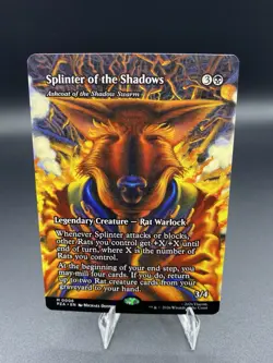 Splinter of the Shadows - Ashcoat of the Shadow Swarm (Borderless) TMNT - Image 1