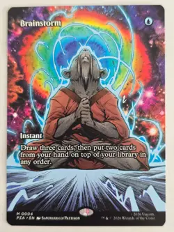 Brainstorm MTG TMNT 0004 Mythic Borderless - Image 1