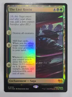 The Last Ronin MTG TMNT 0154 Mythic Foil - Image 1