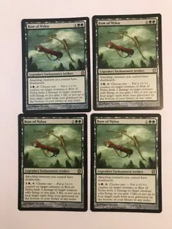 Magic the Gathering Bow of Nylea x 4 Theros Regular - Image 1