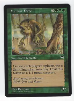 Verdant Force MTG: Tempest Rare - Image 1