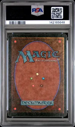 MTG - Plains - ALTERNATE 4th Edition Magic - Graded PSA 8 - Image 2