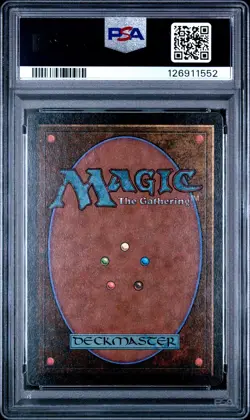 MTG - Swamp - ALTERNATE 4th Edition Magic - Graded PSA 8 - Image 2