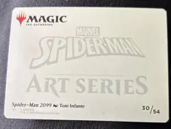 Magic The Gathering Marvel Spider-Man Art Series Spider-Man 2099 Toni Infante - Image 2