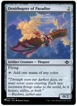 Ornithopter of Paradise - The List Reprints - Mystery Booster 2 - MTG - NM/M - Image 1