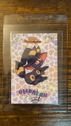 Halloween Umbreon Cracked Ice Holo Non-TCG Pokemon Card Database Peru - Image 1