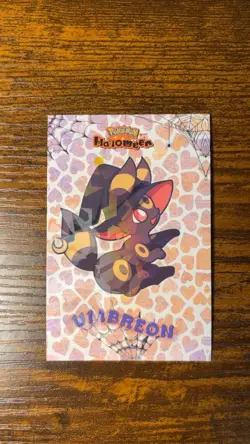 Halloween Umbreon Cracked Ice Holo Non-TCG Pokemon Card Database Peru - Image 2