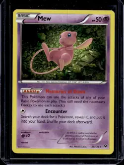 2016 Pokemon XY Fates Collide Mew Holo #29/124 - Image 1