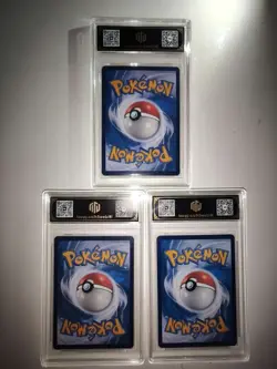 Pokemon TCG Chinese Pikachu 044/132 C TOC 9.5 GEM-MT Graded Card - Lot of 3 MD28 - Image 2