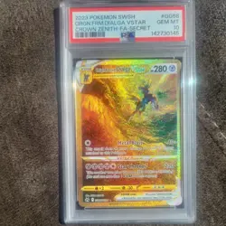 Pokemon TCG Origin Forme Dialga Vstar GG68 Gold Crown Zenith PSA 10 GEM MINT - Image 2
