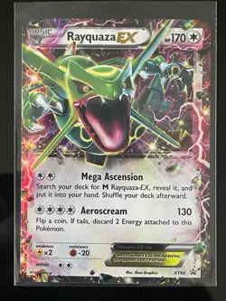 Pokemon Rayquaza EX XY66 XY Black Star Promo Holo 170 HP English - Image 1
