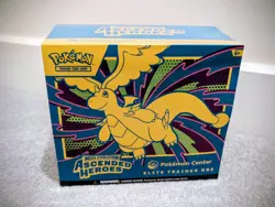 Ascended Heroes ETB Pokemon Center Exclusive Elite Trainer Box – Small Seal Tear - Image 1