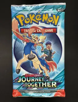 Pokemon Scarlet & Violet Journey Together (1) Sealed Booster Pack English TCG A6 - Image 1