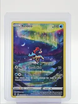 KELDEO 2023 POKEMON SWSH CROWN ZENITH RARE HOLO GG07/GG70 Q3423 - Image 1