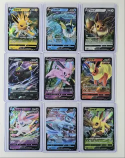 [9] JOLTEON V VAPOREON V 2025 POKEMON CHINESE GEM VOL. 2 RARE 0313/14 Q6247 - Image 1