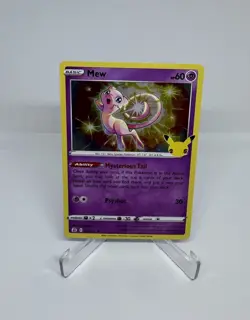 2021 Pokemon Sword & Shield Celebrations Mew Holo #011/025 - G - Image 1