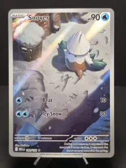 Snover 140/132 Pokemon 2025 Mega Evolution Illustration Rare - Image 1