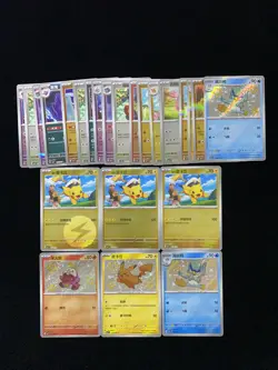 2025 Pokemon TCG S-Chinese CBB1C 07 04/09 07 06/09 Pikachu Quaxly Lot*25 VT30 - Image 1