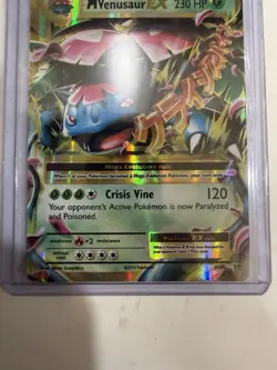 M Venusaur EX 2/146 XY Ultra Rare Mega Holo 230 HP Pokemon TCG - Image 3